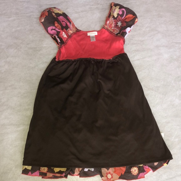 Limited Too Girls Black Gray With Butterflies Long-Sleeved Dress Size 10 - Picture 13 of 15